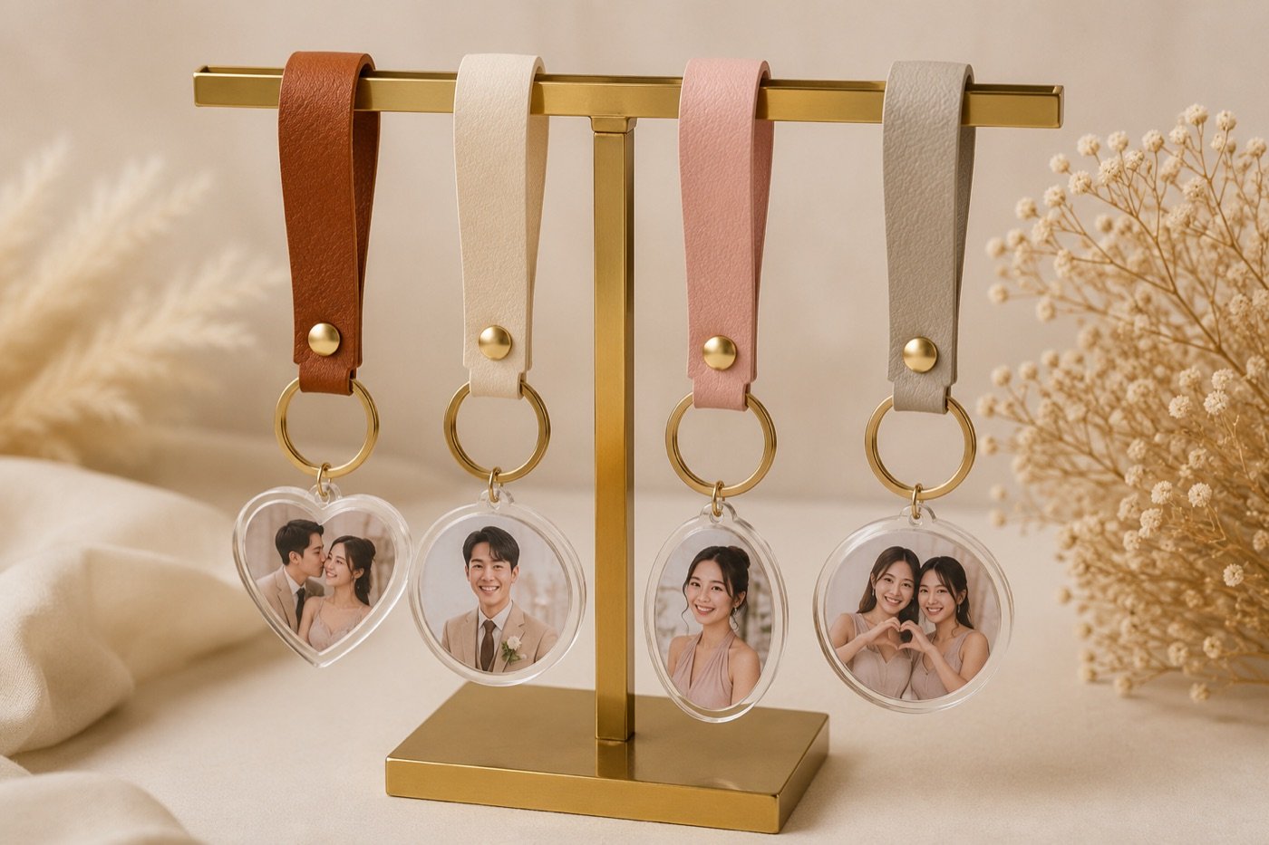 Your favourite photo, sealed in an acrylic charm