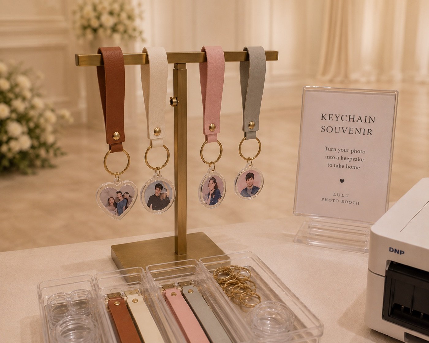 The keychain souvenir station